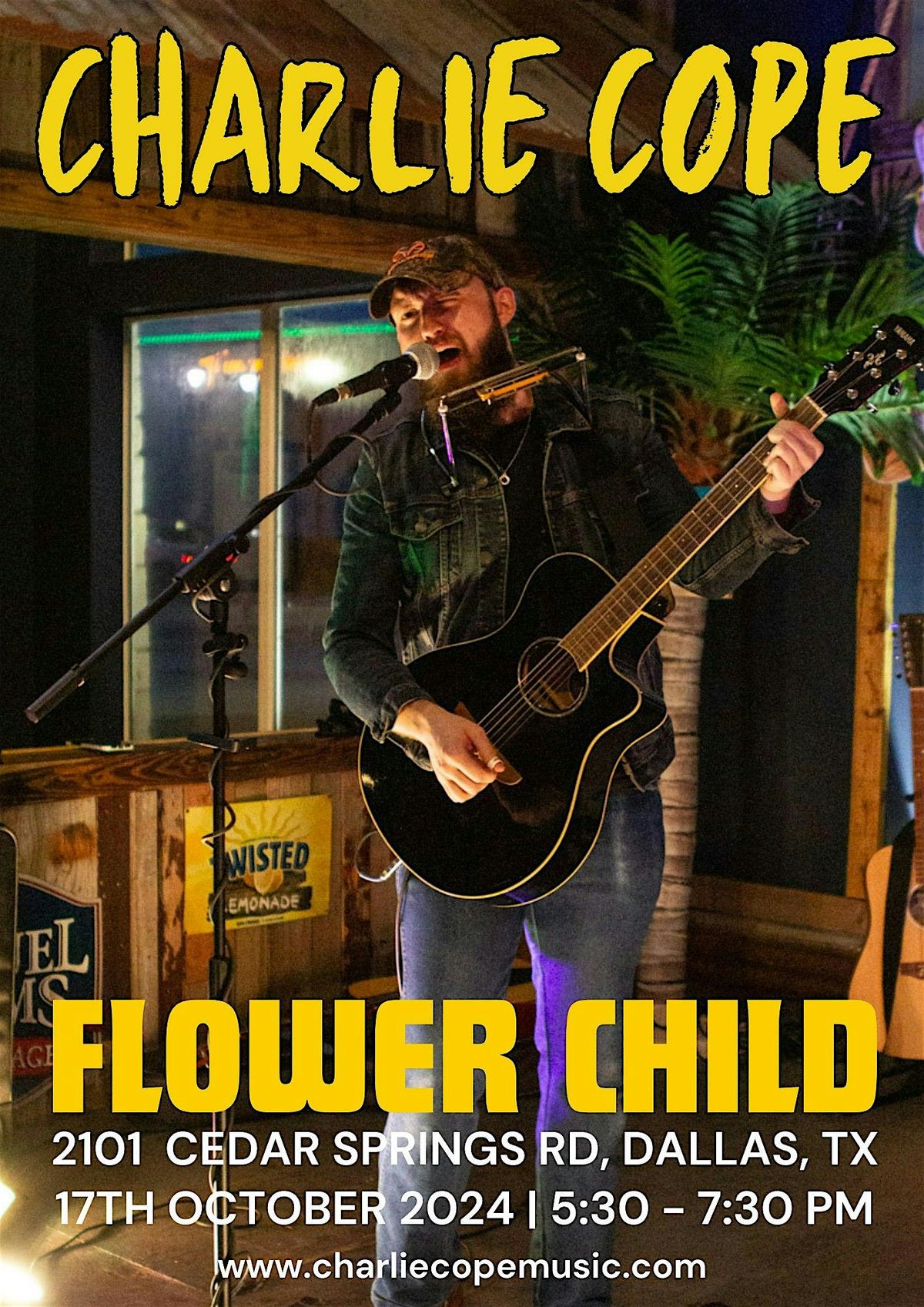 Charlie Cope Live & Acoustic @ Flower Child