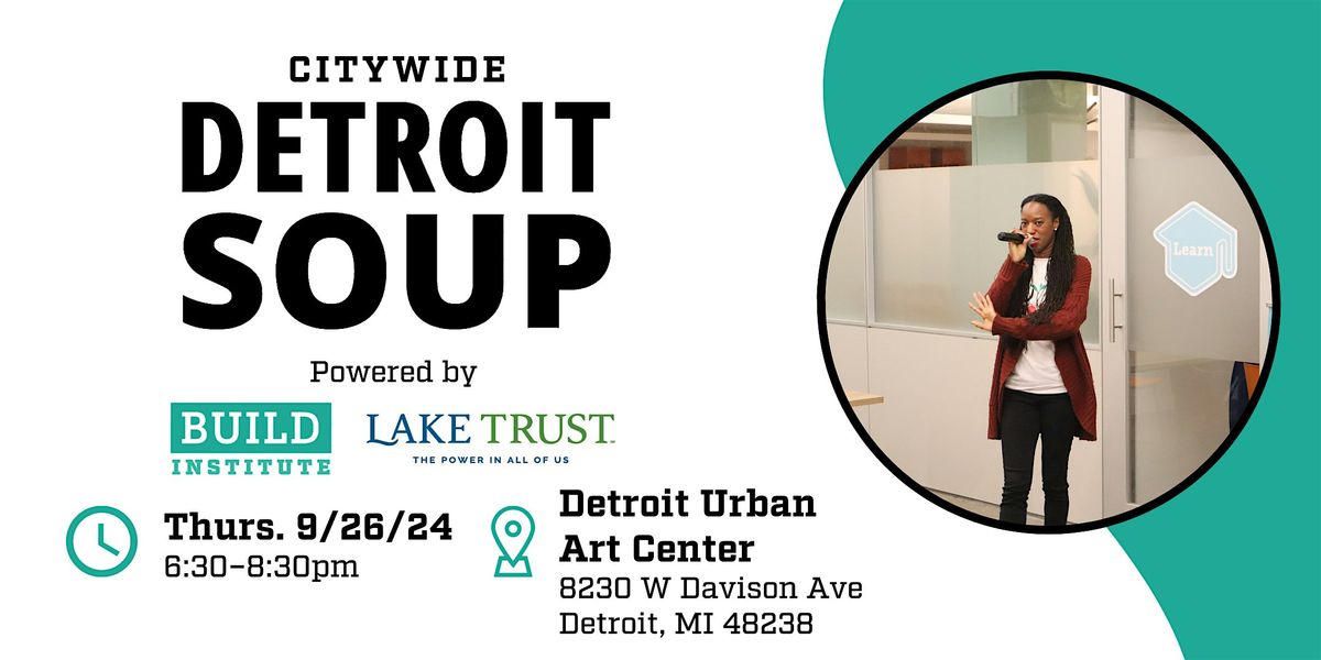 September 2024 Citywide Detroit SOUP