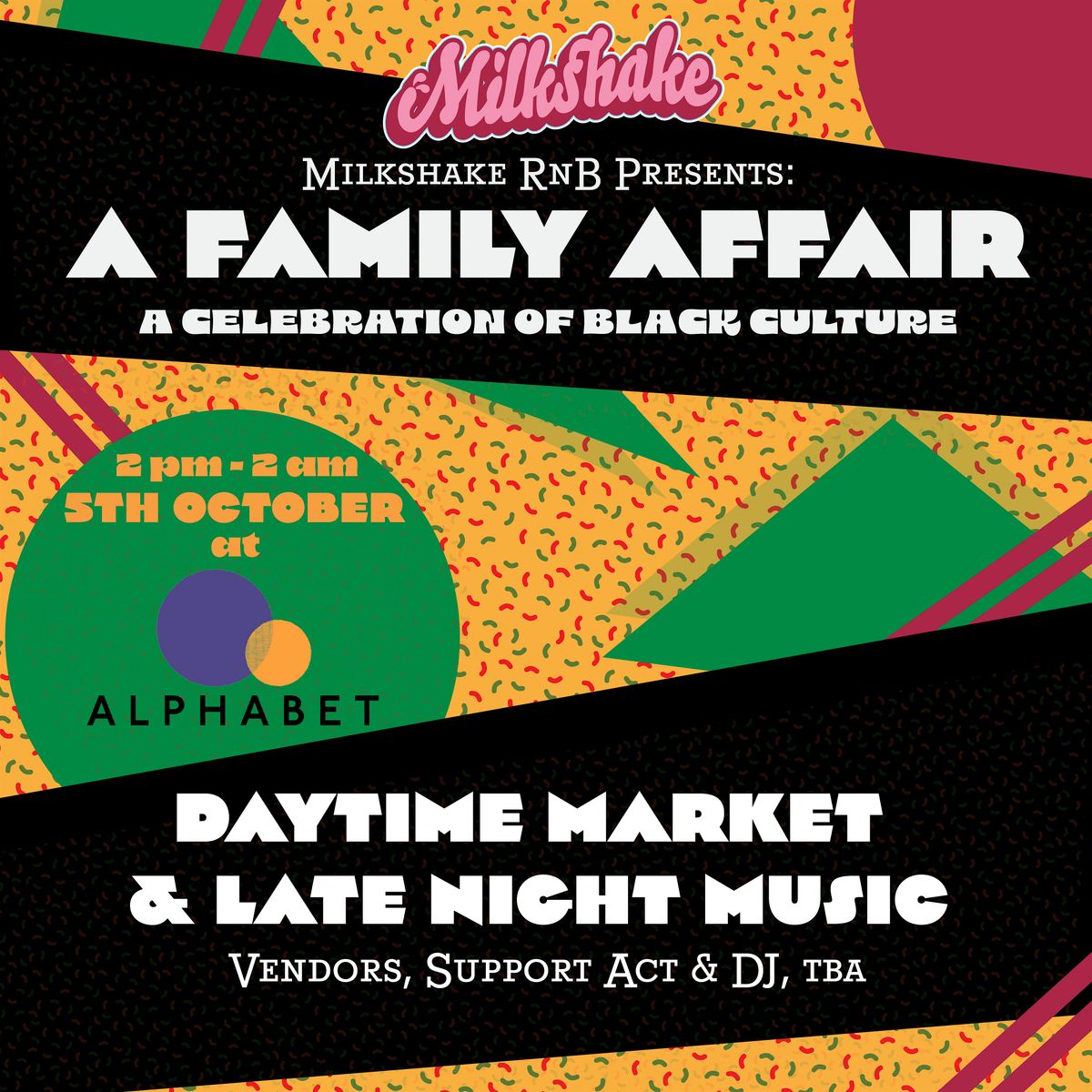 Milkshake RnB Presents: A Family Affair