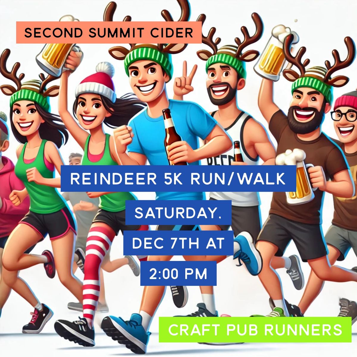 Reindeer - 5K Run\/Walk