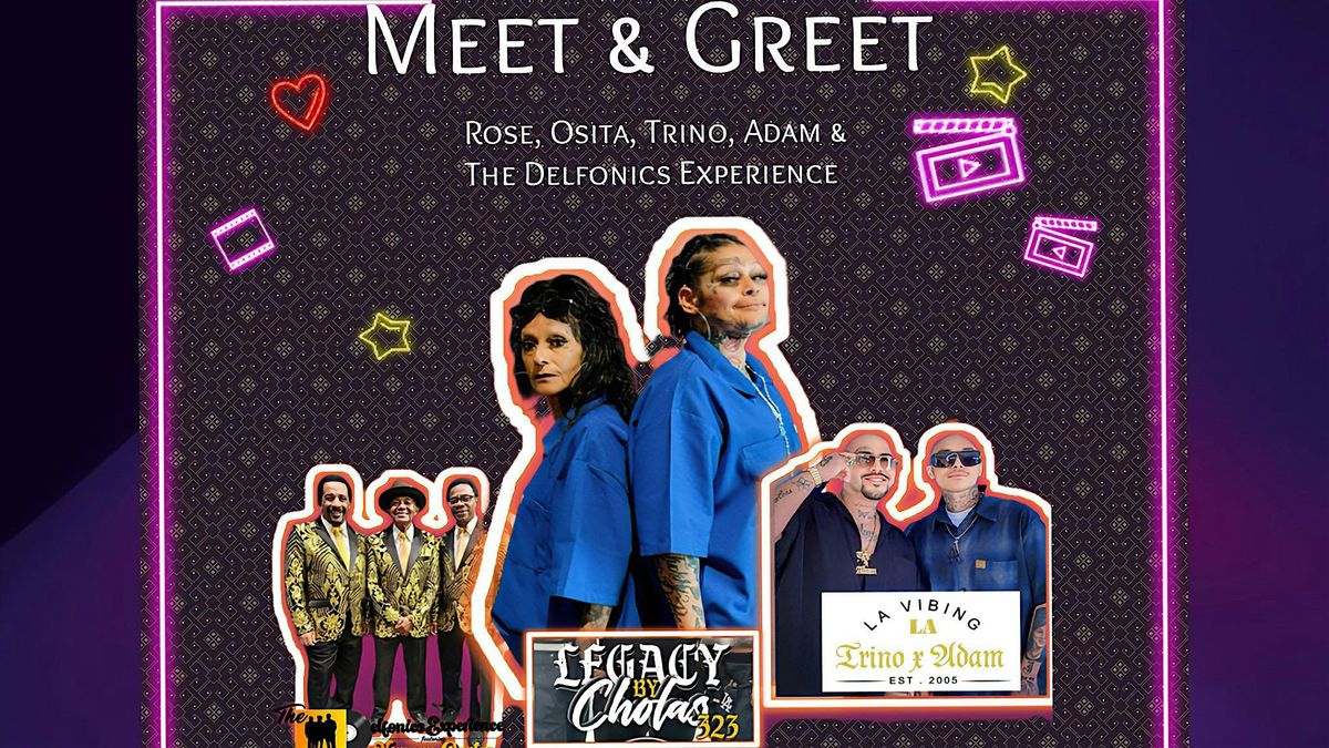 Meet & Greet Osita, Rose, Trino, Adam & The Delfonics Experience