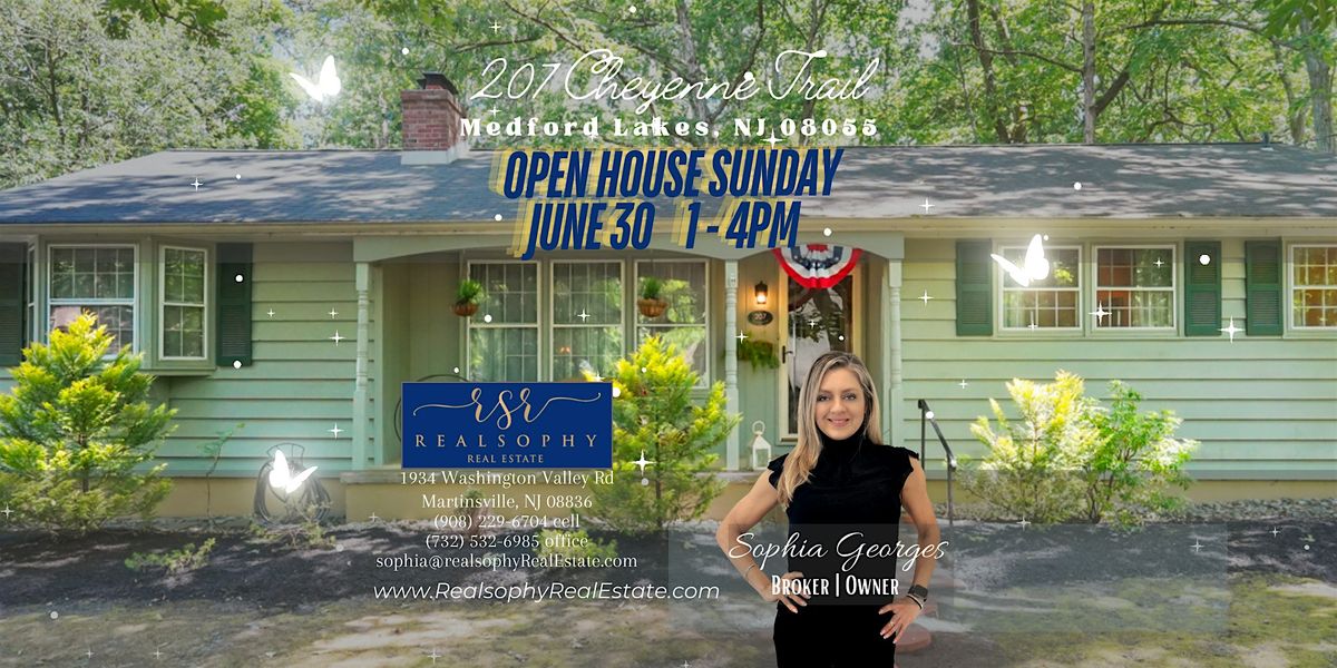 Open House - 207 Cheyenne Trail, Medford Lakes, NJ 08055