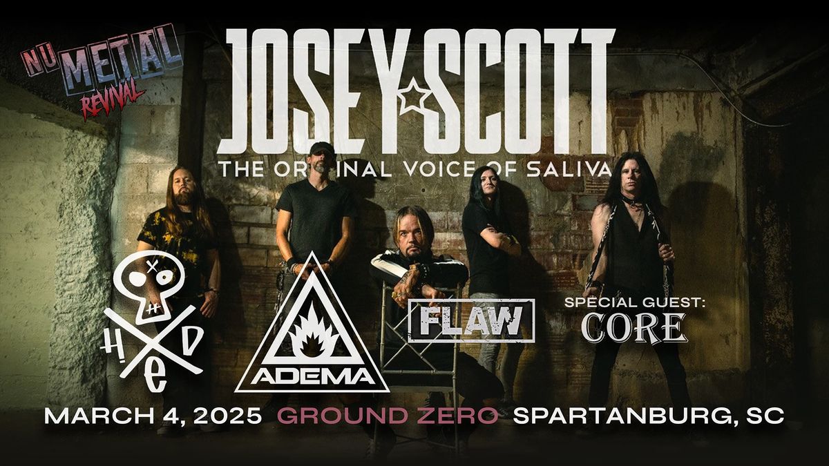 Josey Scott - The Original Voice of Saliva at Ground Zero