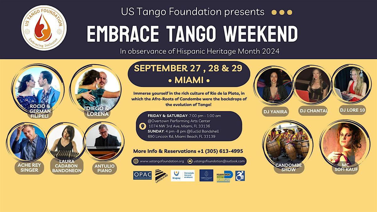 EMBRACE TANGO WEEKEND