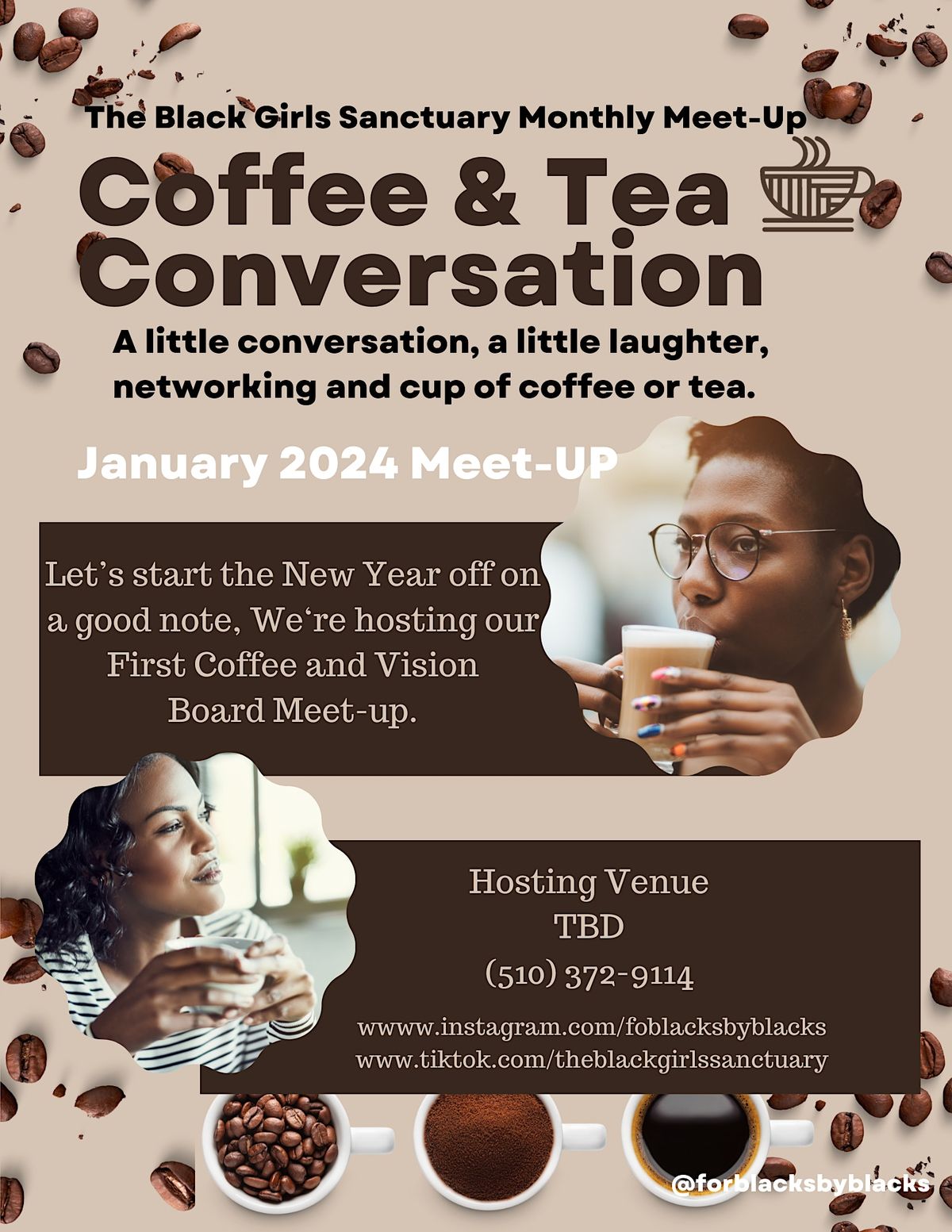 The Black Girls Sanctuary Coffee & Tea Conversation
