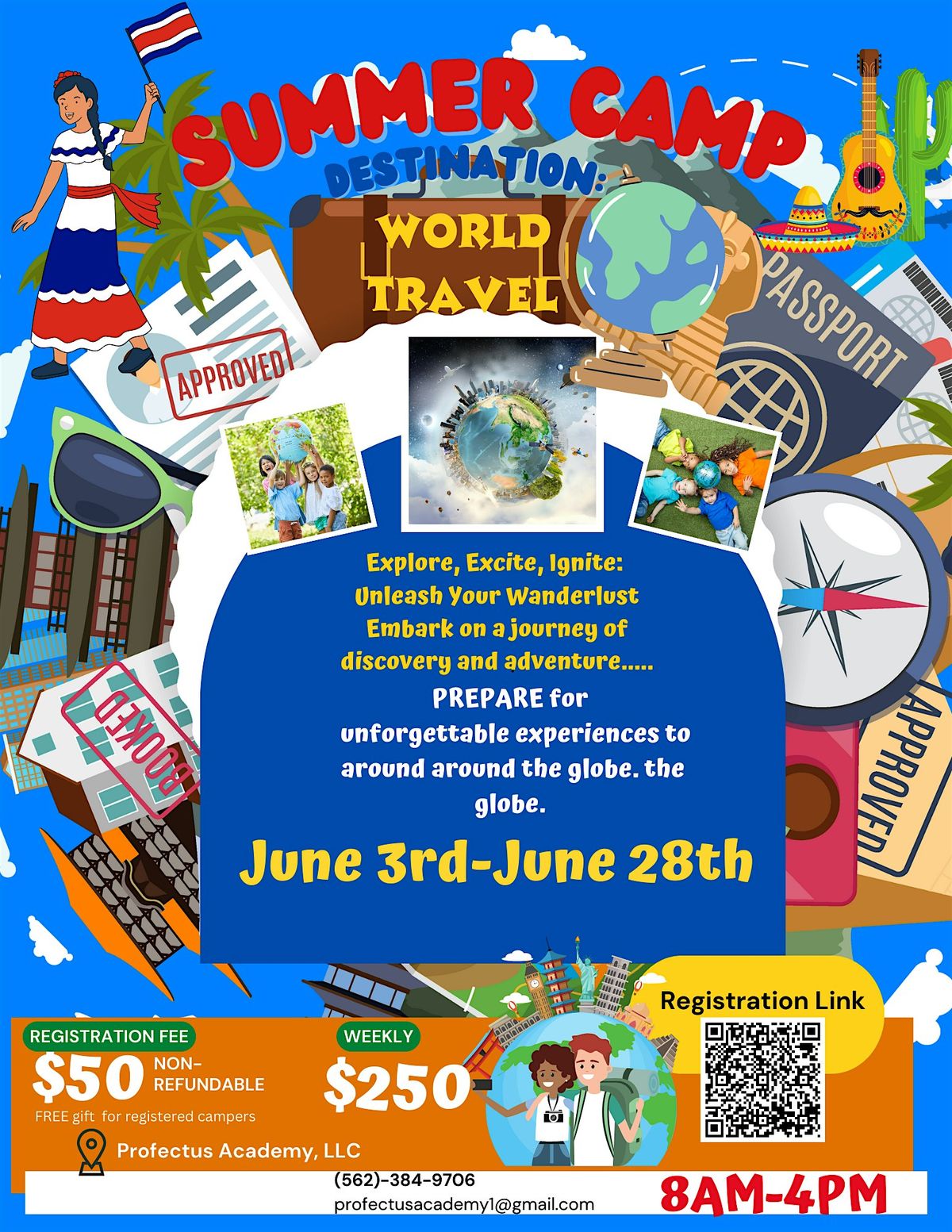 Summer Camp Destination: World Travel