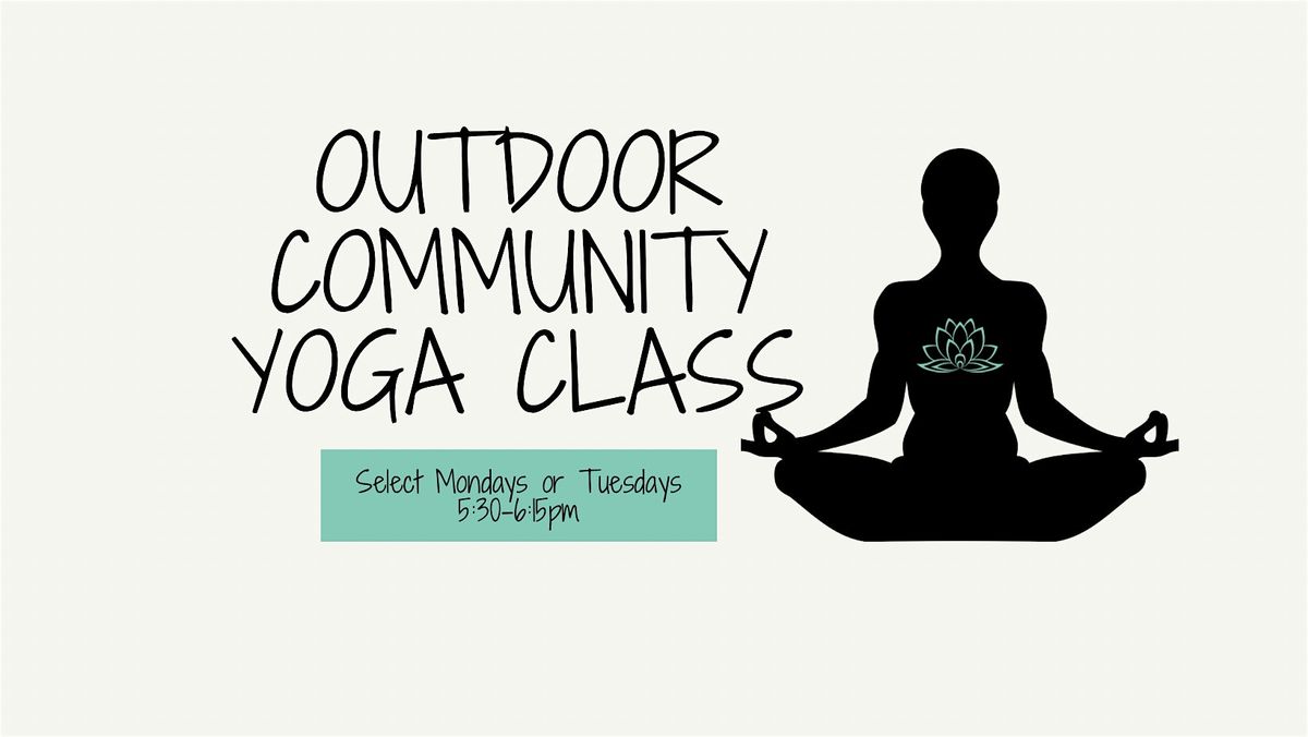 Outdoor Community Yoga Class