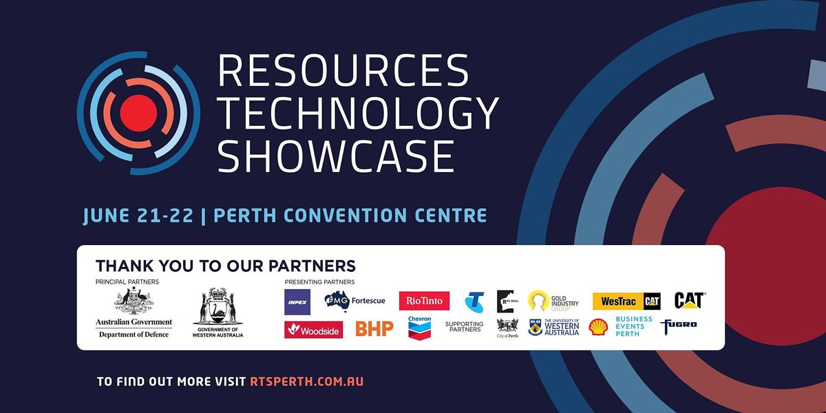 Resources Technology Showcase Perth: Sponsors Day