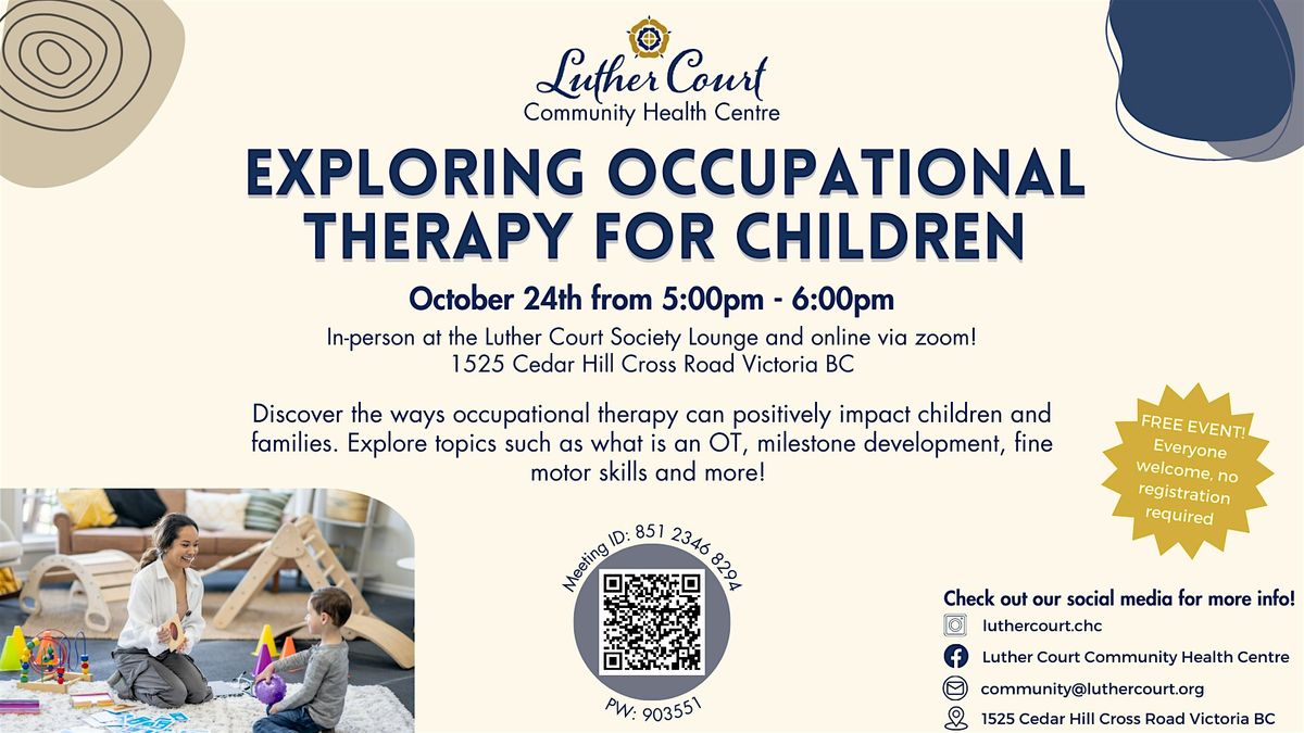 Exploring Occupational Therapy for Children and Families