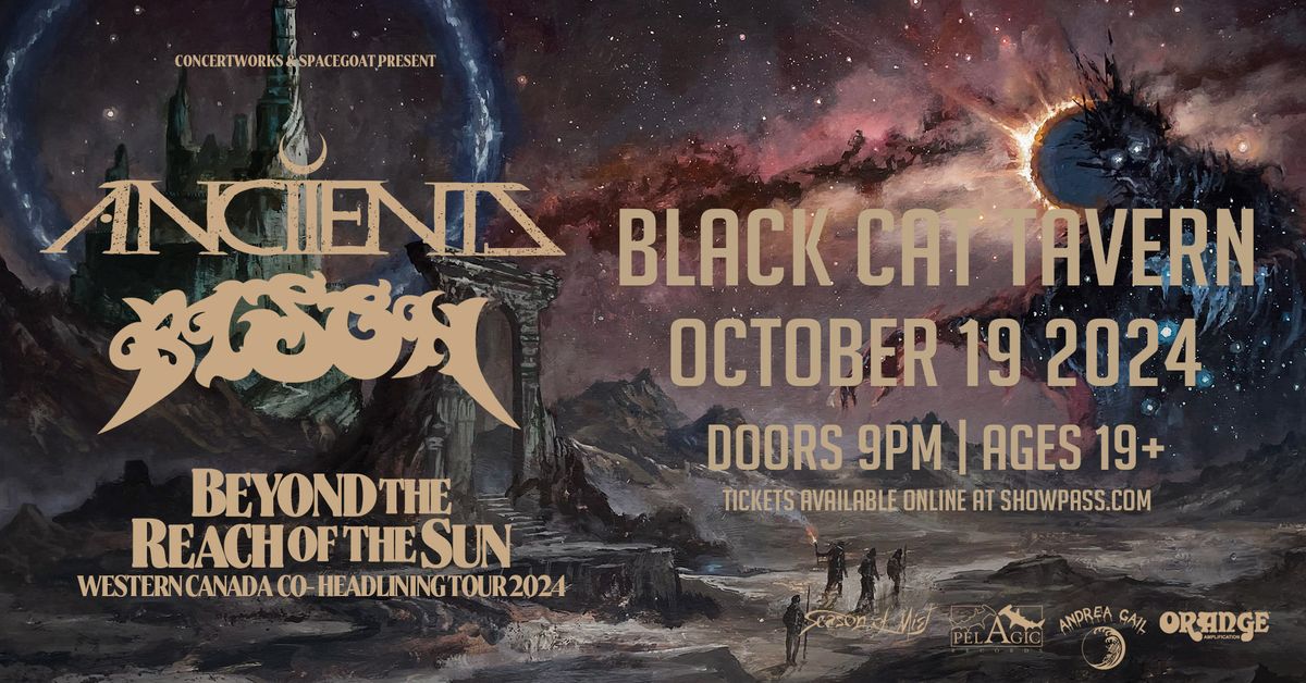 ANCIIENTS W\/ BISON & Guests  Live at Black Cat Tavern