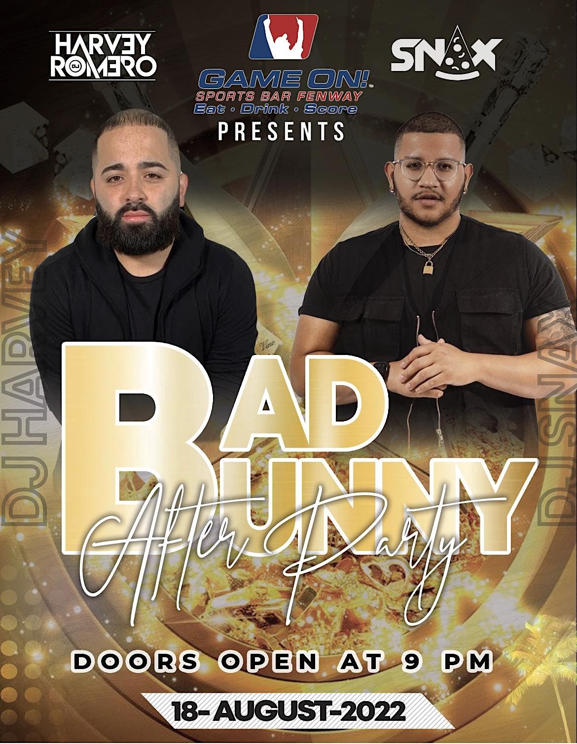 Bad Bunny Latin After Party