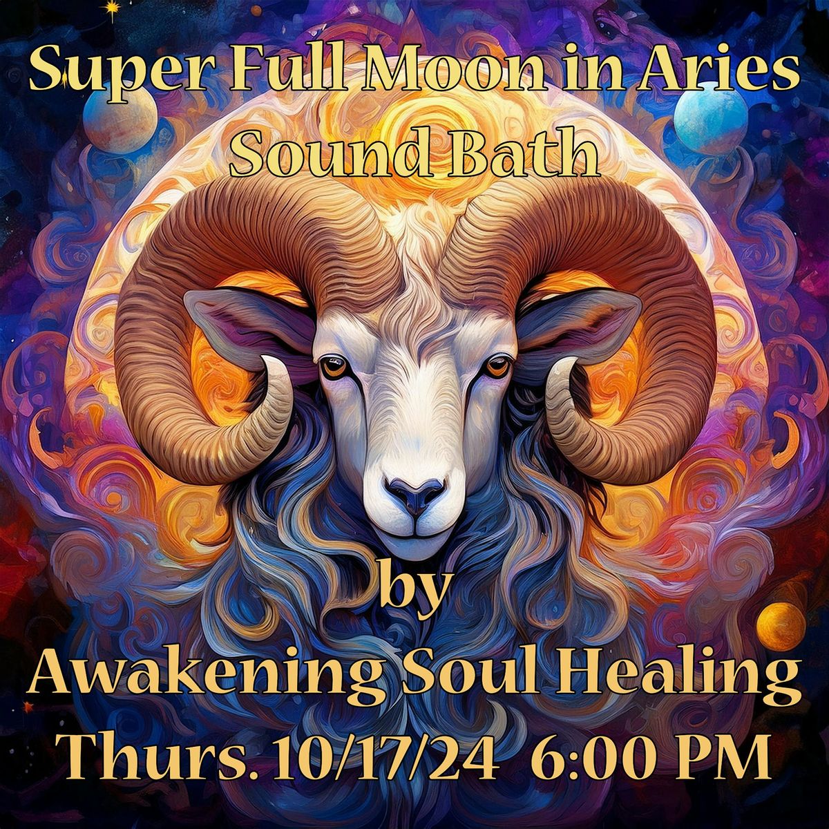 Super Moon in Aries Soundbath