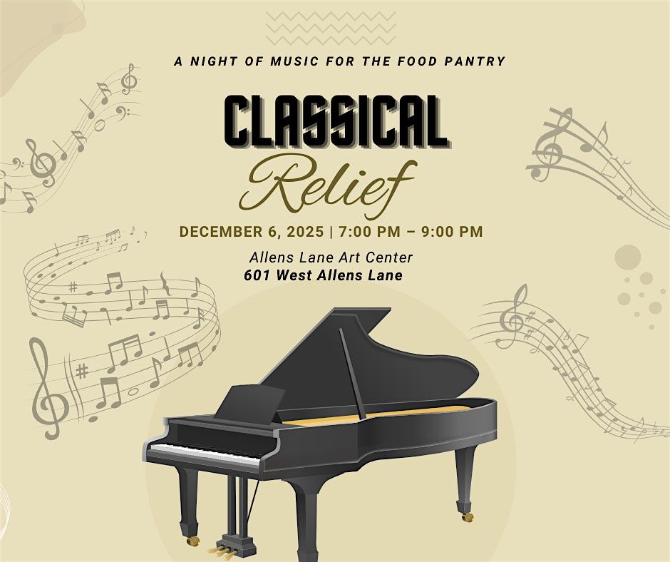 Classical Relief: A Night of Music for the Food Pantry