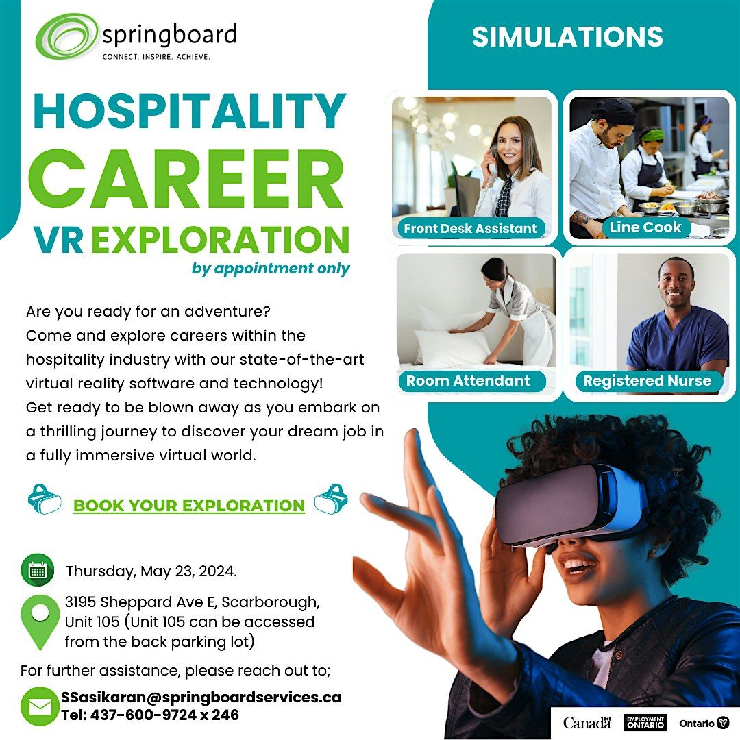 Hospitality Career VR Exploration