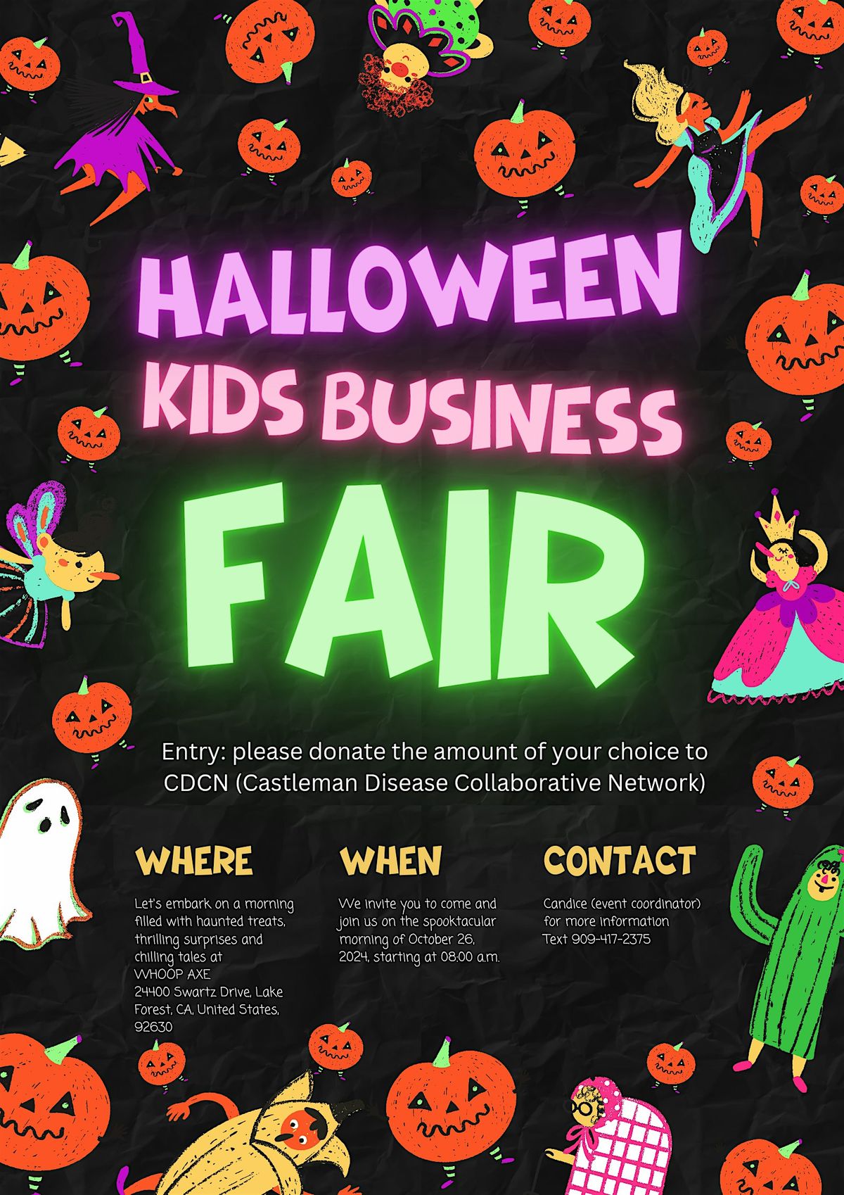 HALLOWEEN KIDS BUSINESS FAIR