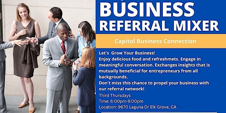 Capitol Business Connection Referral Network Mixer
