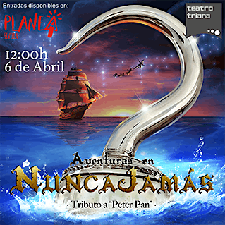 Concierto teatral Peter Pan - "Aventuras en nunca jam\u00e1s"