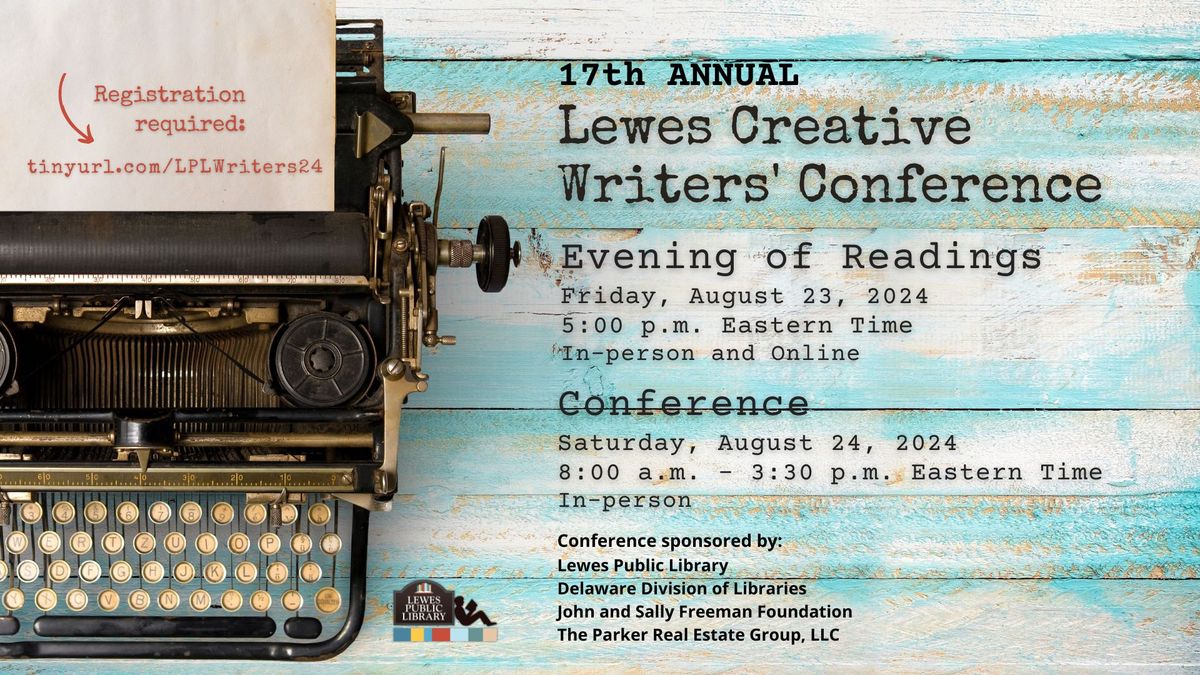 17th Annual Lewes Creative Writers\u2019 Conference