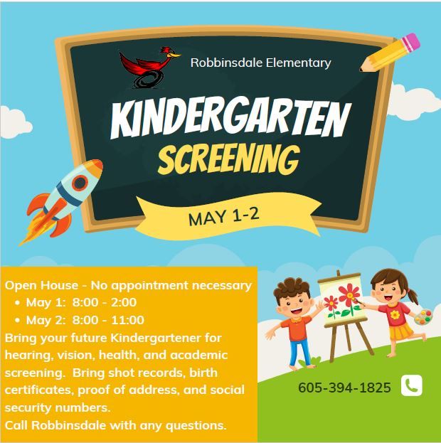 Robbinsdale Kindergarten Screening