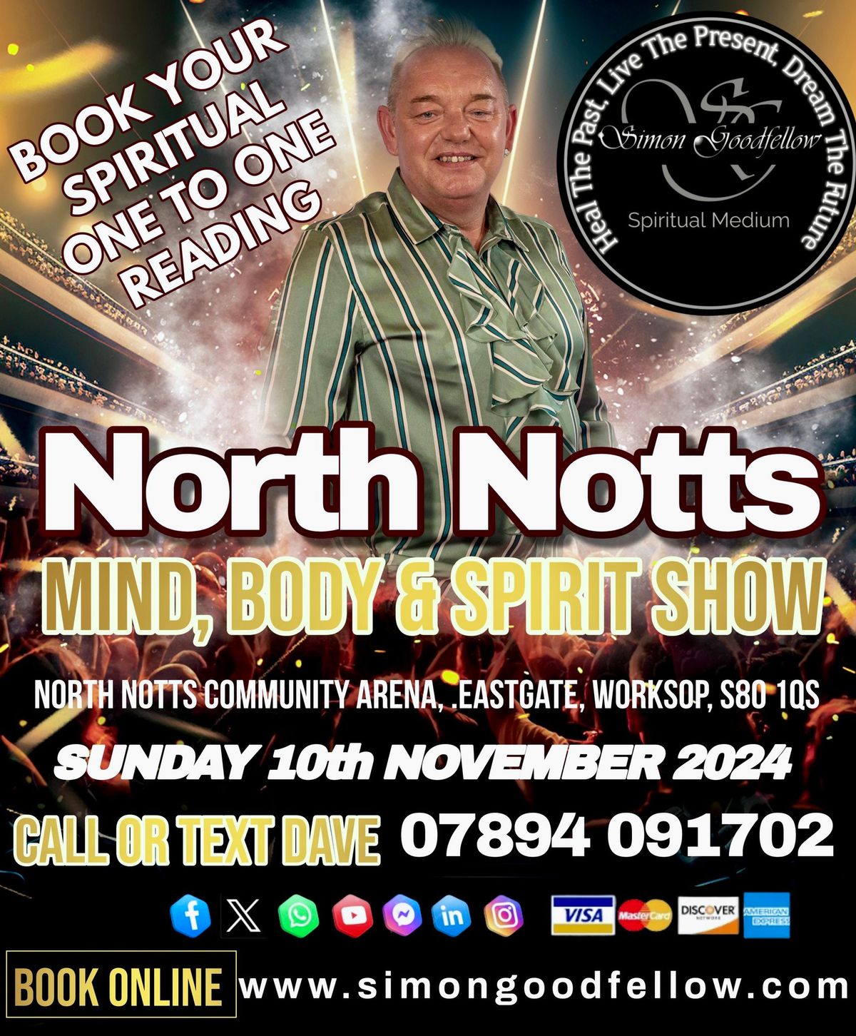 Book your 1-2-1 Reading back at North Notts Arena This November 