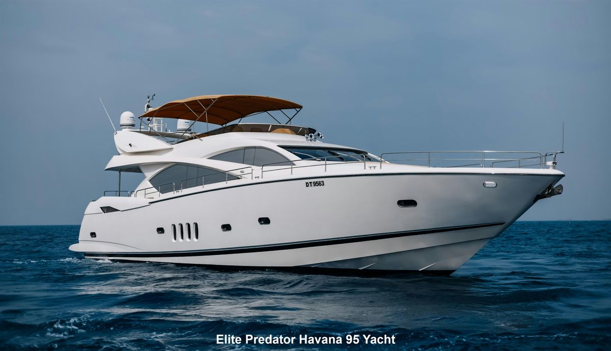 2-6 Hour Yacht Rental - Predator Havana 95ft 2023 Yacht Rental - Dubai