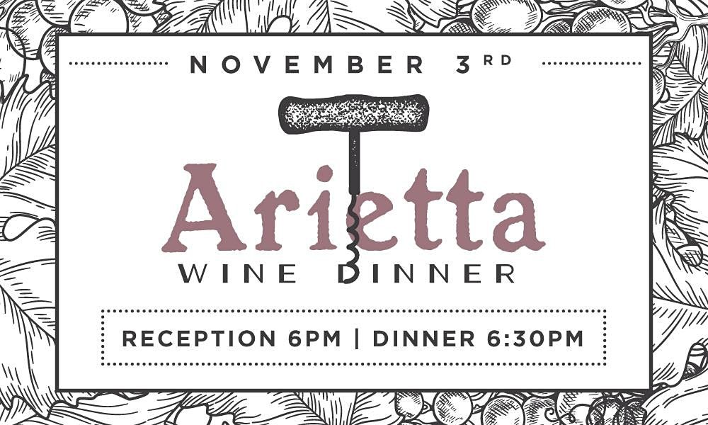 Arietta Winemaker Dinner at Heaton's Vero Beach!