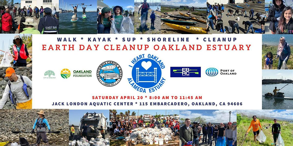 I Heart Oakland Estuary Cleanup - SUP, Kayak & Skiffs MLK DAY