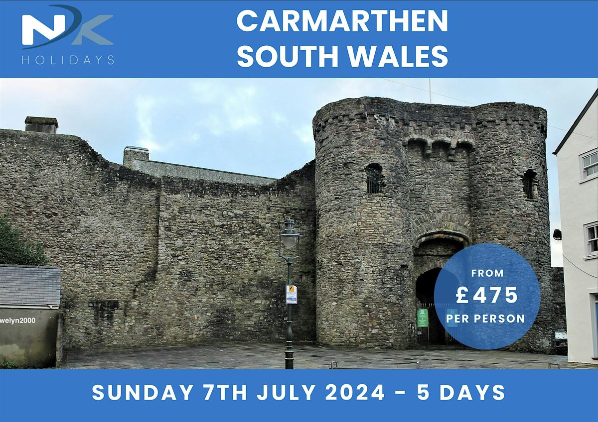 Coach Holiday to Carmarthen South Wales