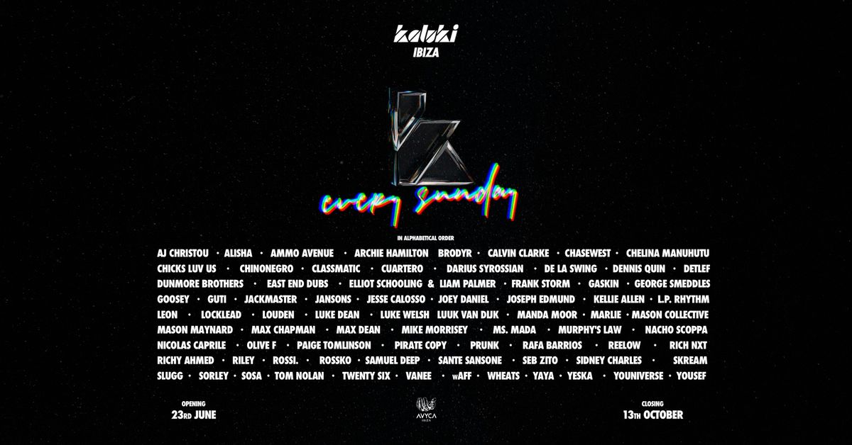 Kaluki Ibiza Closing