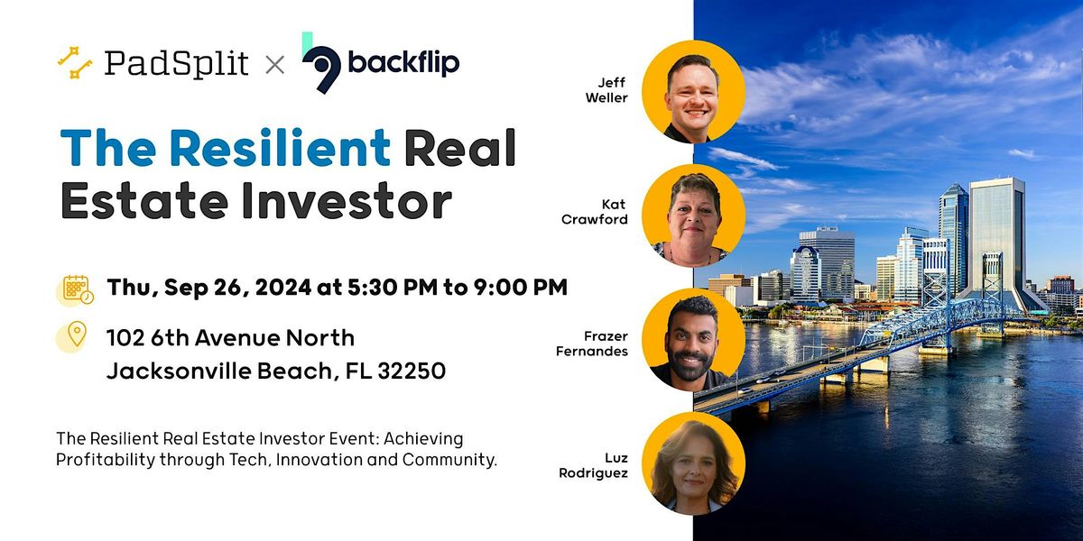 The Resilient Real Estate Investor Panel Networking Event