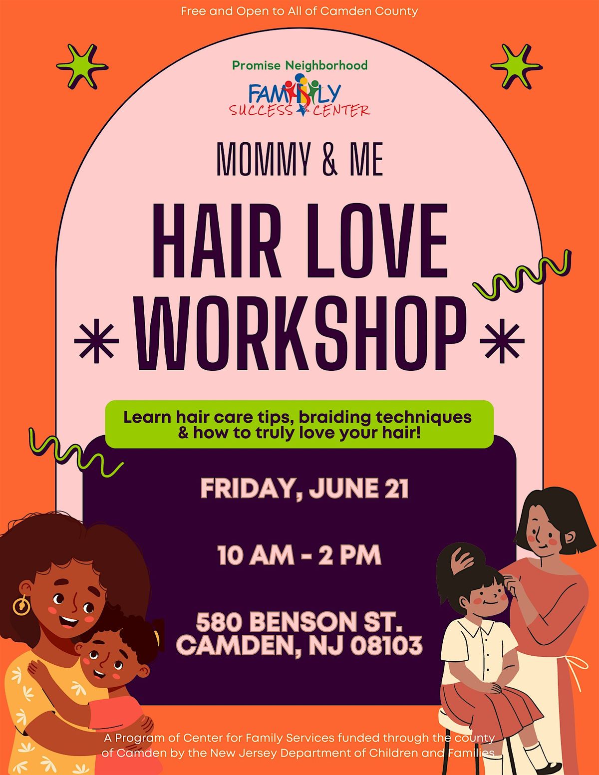 Mom & Me: Hair Love Workshop\/ Mam\u00e1 y yo: Taller de Amor por el cabello
