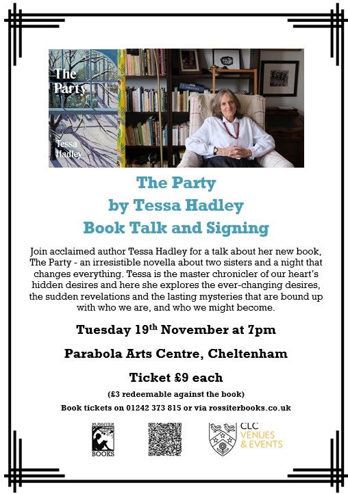 Tessa Hadley - The Party - Book Talk