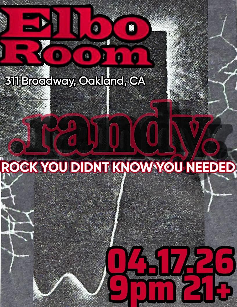 .randy. live at elbo room jack london