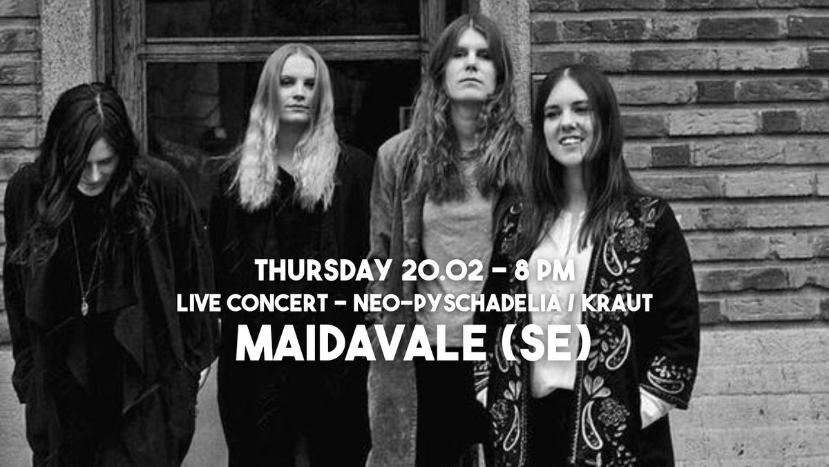 MAIDAVALE (SWEDEN) - LIVE CONCERT @CHEVAL MARIN