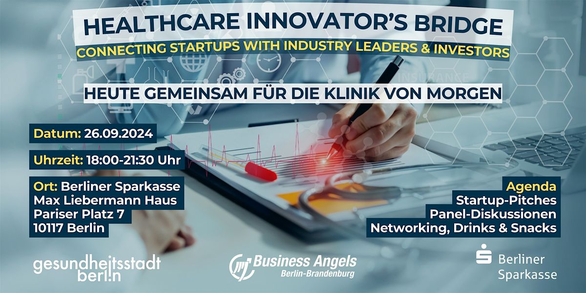 Healthcare Innovator's Bridge Berlin-Brandenburg 2024