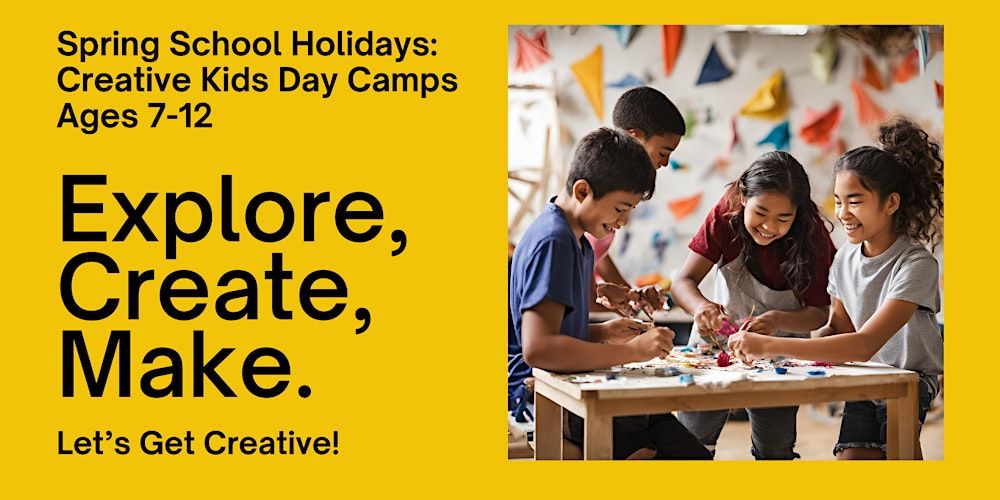 Creative Kids Day Camps (7-12 years)