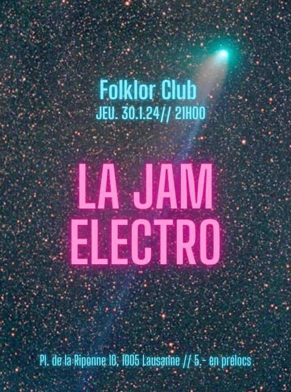 La Jam Electro \/\/\/ Italo Once - Black paps