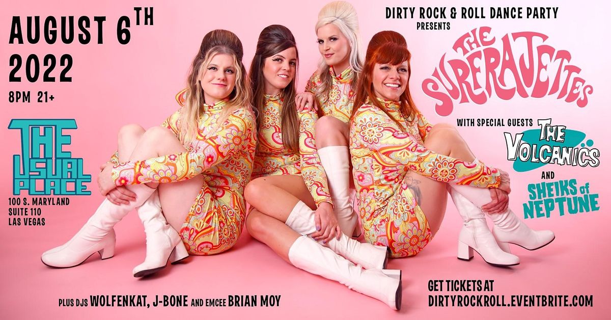 Dirty R&R presents The Surfrajettes, The Volcanics, Sheiks of Neptune + DJs