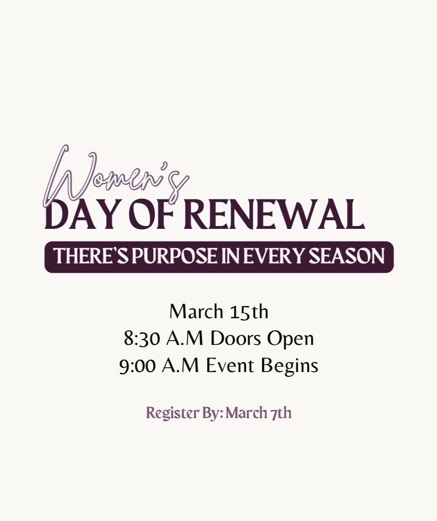 Women\u2019s Day of Renewal