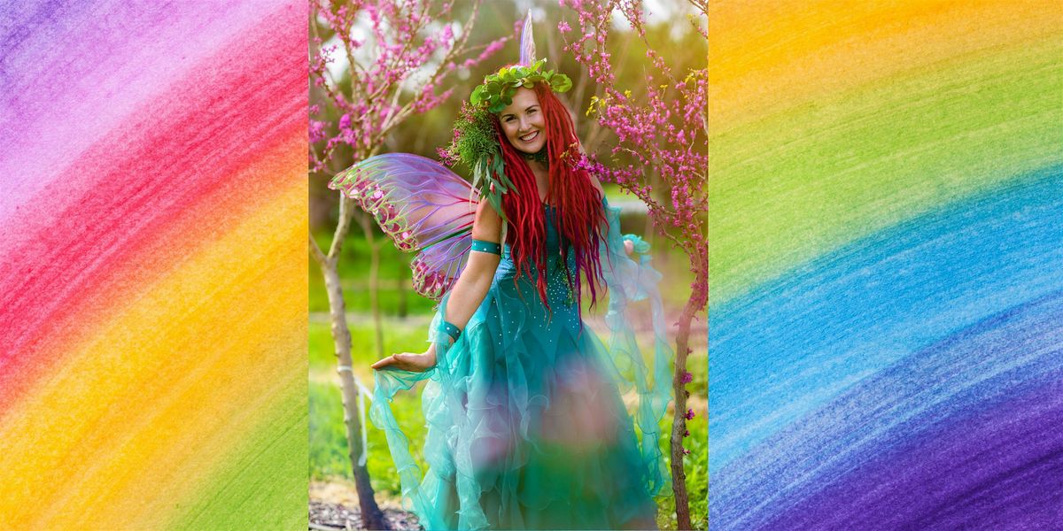 Rainbows and Waterfall with Faerie Cara @ Clarkson Library