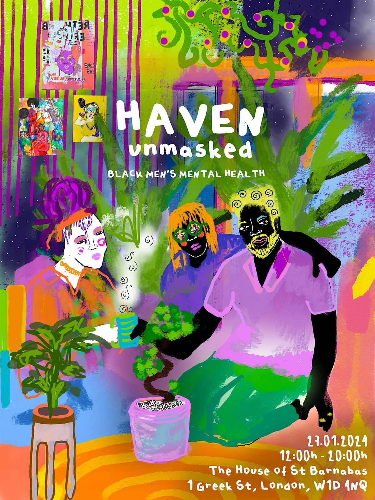 HAVEN Unmasked: Navigating Black Men's Mental Health Journey