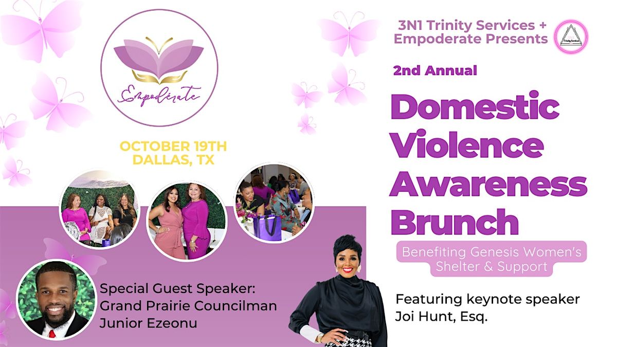 Empoderate 2nd Annual DV Awareness Brunch