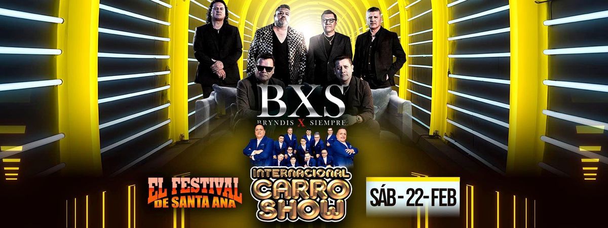 BXS BRYNDIS Y CARRO SHOW EN SANTA ANA 