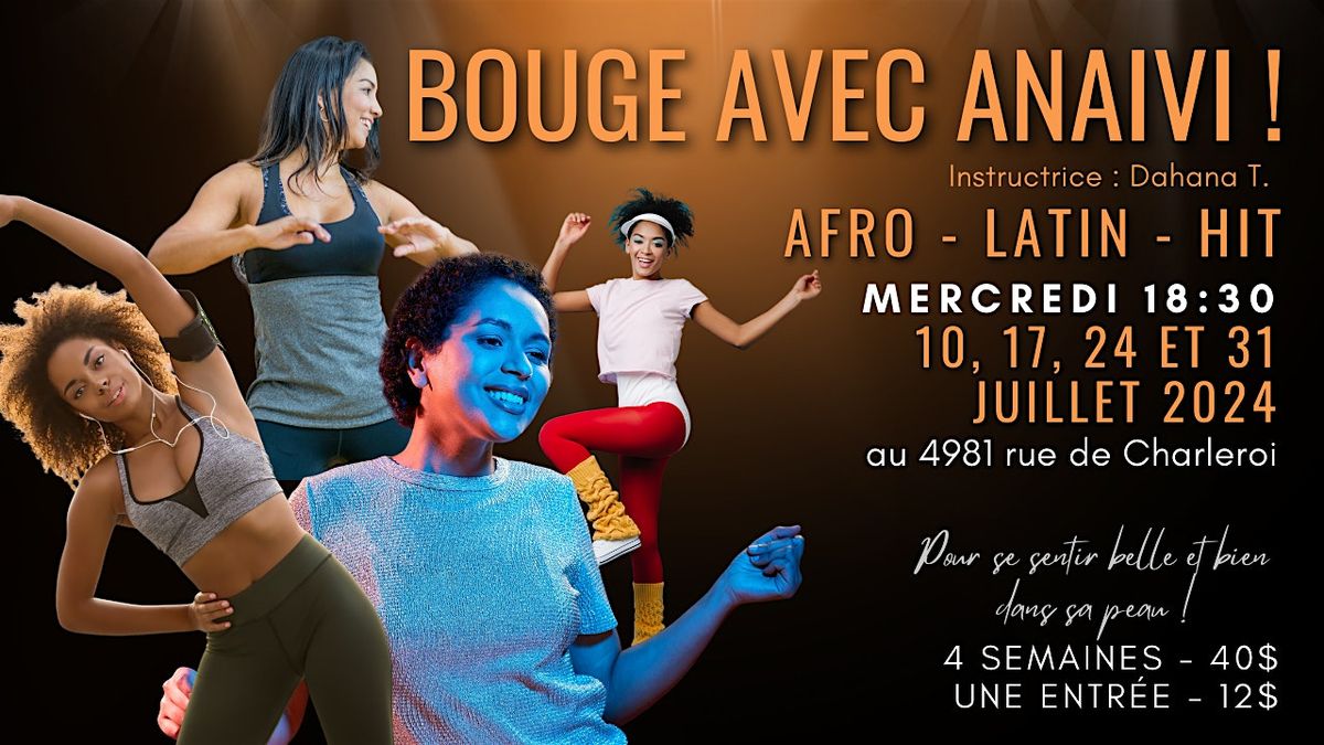 Bouge avec Anaivi  : Afro, Latin, Hiit Dance Workout