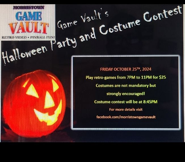 Morristown Game Vault Halloween Cosplay Nite