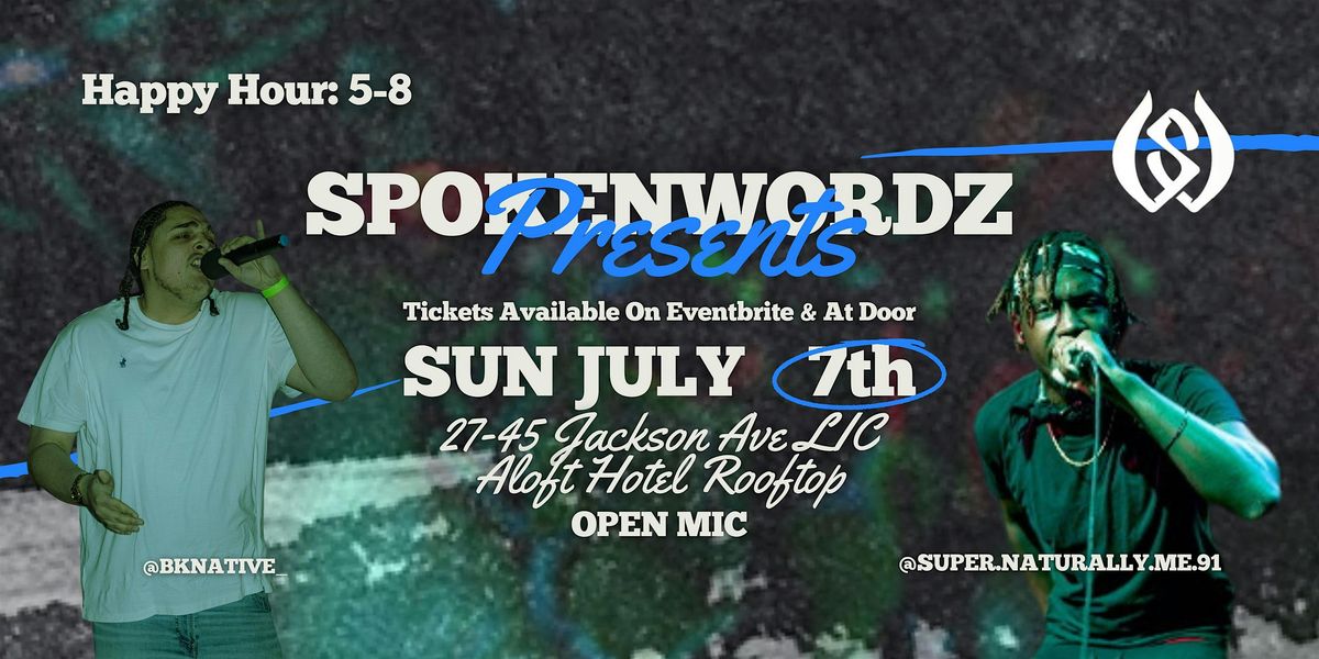 Spokenwordz Open Mic