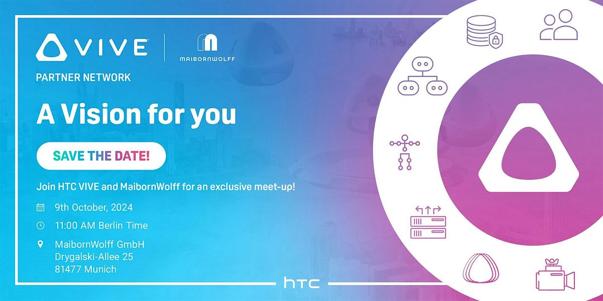 HTC VIVE Partner Network Event