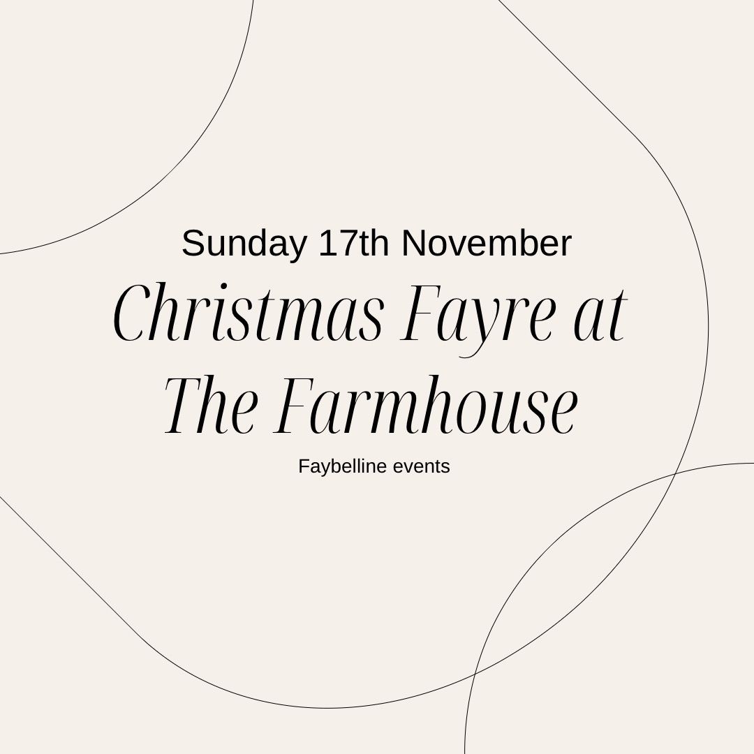 Christmas Fayre at the Farmhouse 