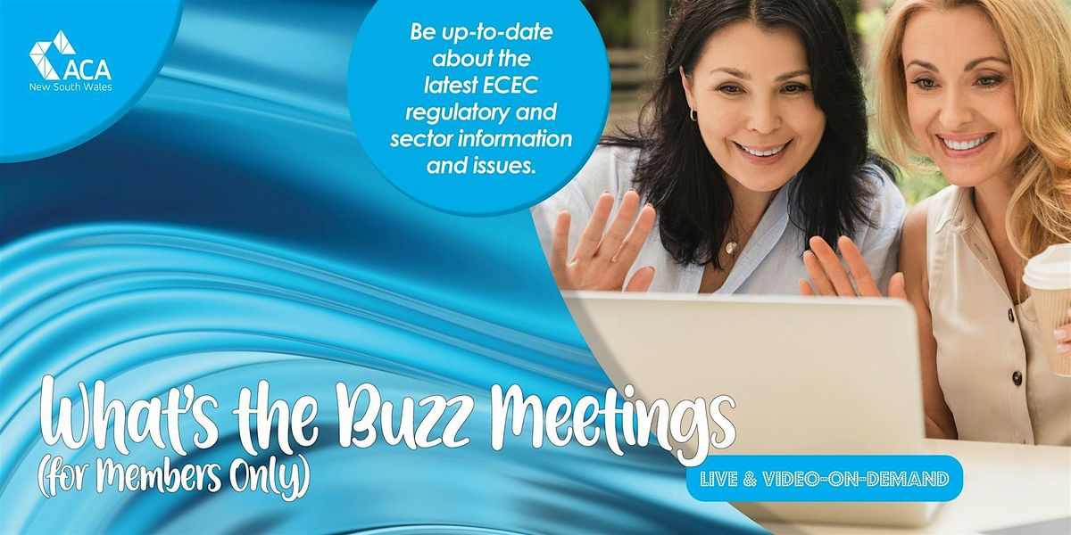 What's the Buzz Meeting - Face-to-face- 2 September 2024