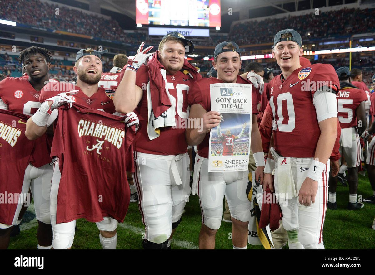 Alabama Crimson Tide at Oklahoma Sooners Football